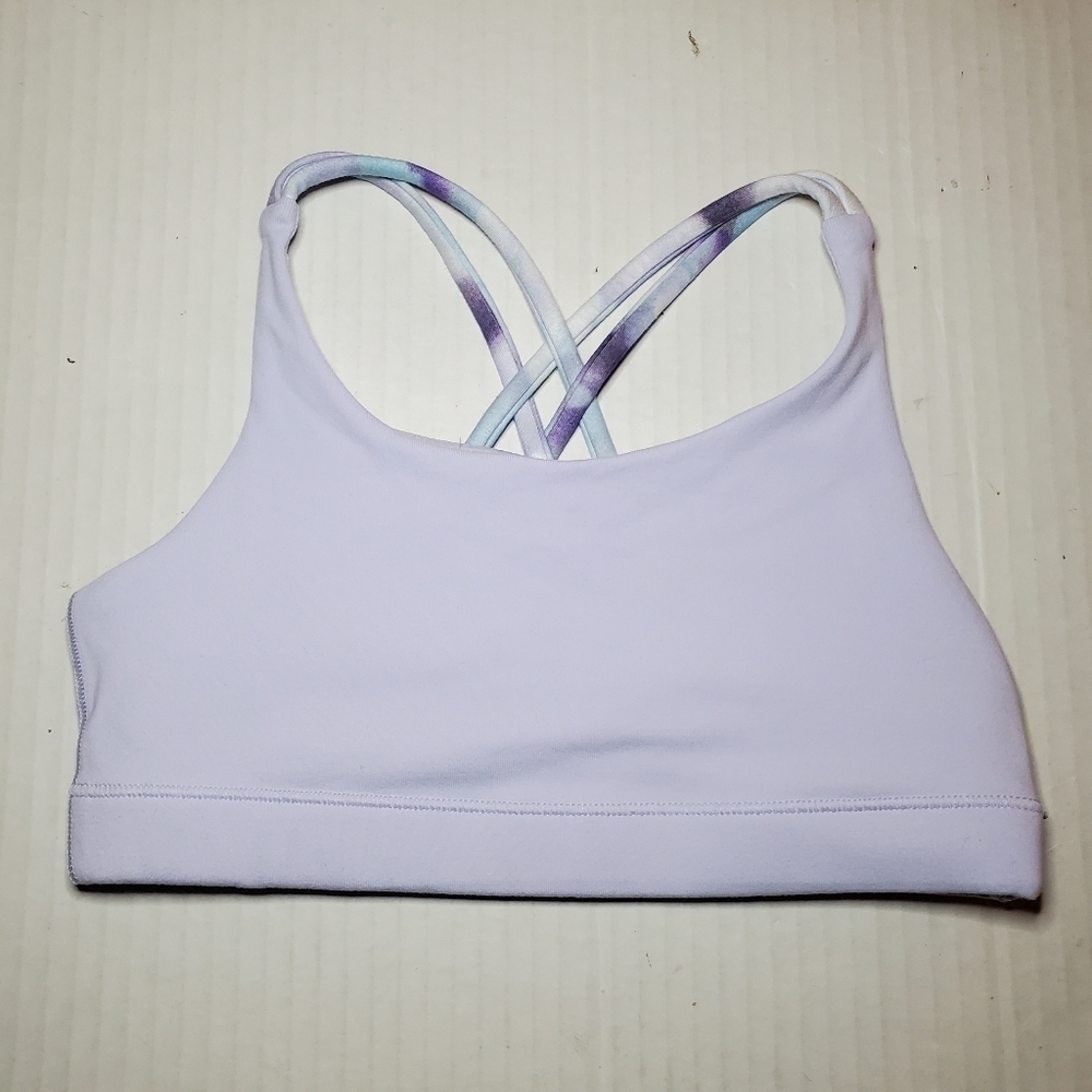 Athleta Upbeat Bra Sz M Tie Dye